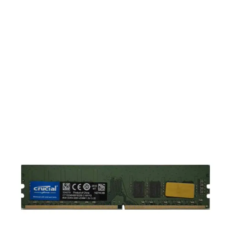 رم دسکتاپ DDR4-3200 کروشیال مدل UDIMM CL22 CT102464BF832B ظرفیت 8 گیگابایت