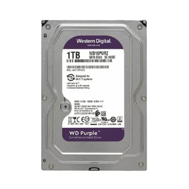 هارد اچ دی دی اینترنال وسترن مدل WD Purple با ظرفیت 1 ترابایت