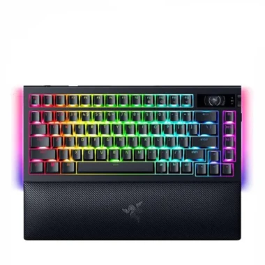 کیبورد بیسیم گیمینگ ریزر مدل BlackWidow V4 pro 75% Mechanical Switch