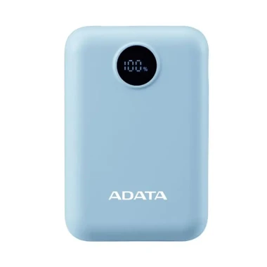 پاوربانک ای دیتا مدل C100 Digital Display ظرفیت 10000 میلی‌آمپر ساعت