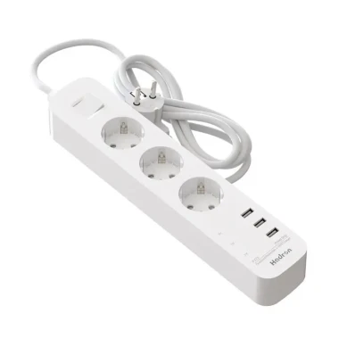 چندراهی برق هادرون مدل P323 کابل 1.8 متر با توان 18 وات