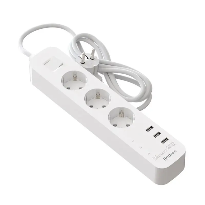 چندراهی برق هادرون مدل P323 کابل 1.8 متر با توان 18 وات