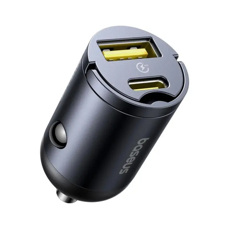 شارژر فندکی باسئوس مدل Tiny Star VCHXX-UC U+C توان 30 وات